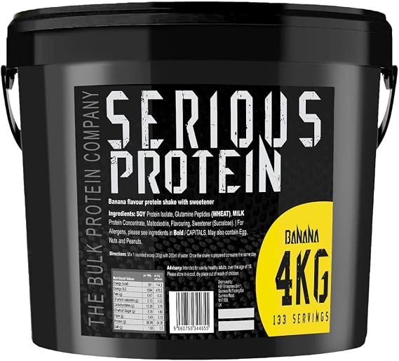 Serious Protein Bulk Protein Powder 4kg Meal Replacement Shake
