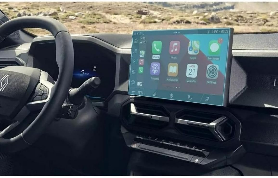 Renault Duster Techno Evolution 2024 10.1 inç Multimedya Uyumlu 9H Nano Ekran Koruyucu 2024