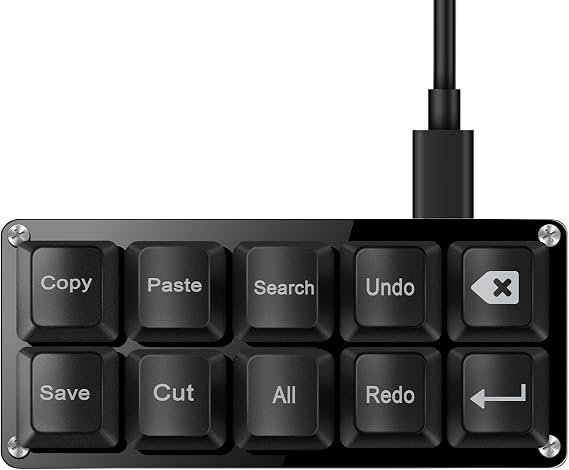 Rhythm Game Keypad Programmable Copy Paste Red Mechanical Switch Keyboard