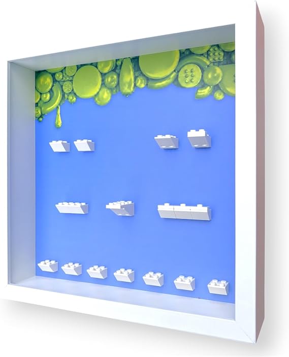 Minifigure Display for LEGO Shrek Series 71053 - White Frame