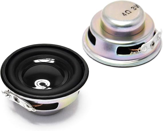 Gikfun 1.5" 4Ohm 3W Full Range Audio Speaker Stereo Woofer Loudspeaker for Arduino (Pack of 2pcs) EK1794