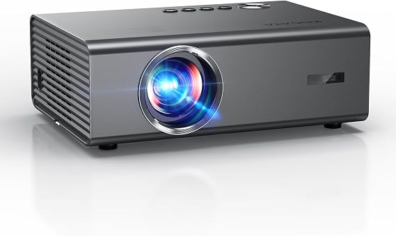 4K Smart Projector for Home & Bedroom | 1200 ANSI Brightness, Compatible with Netflix & HDR10 | KOGATA AI Auto Focus, 6D Keystone, 100%–50% Zoom, WiFi 6 & Bluetooth 5.3 | Indoor & Outdoor Home Cinema