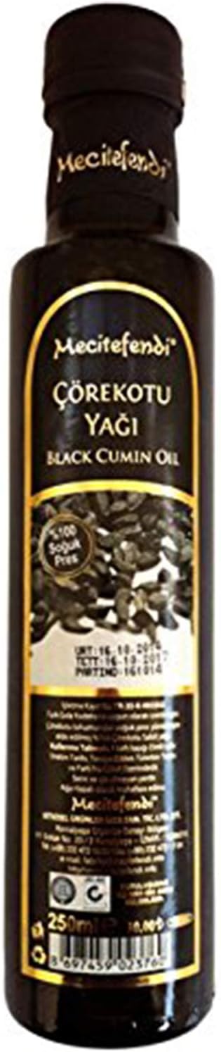 Mecitefendi Çörekotu Çörek otu Yağı 250 ml Soğuk Press