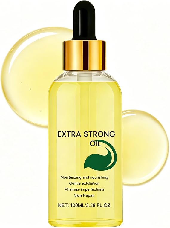 Yellow Peeling Oil for Dark Skin - Intensive Peel Oils - Exfoliating Peeling Solution for Hands Feet Knuckle - Exfoliating Oil for Face & Body - Deep Moisturising & Smoothing Skin Formula, 100ml