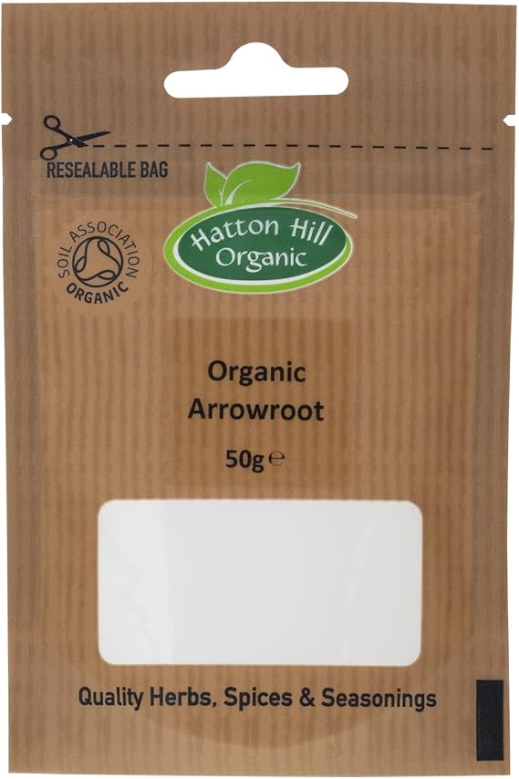Organic Arrowroot Powder 50g by Hatton Hill Organic