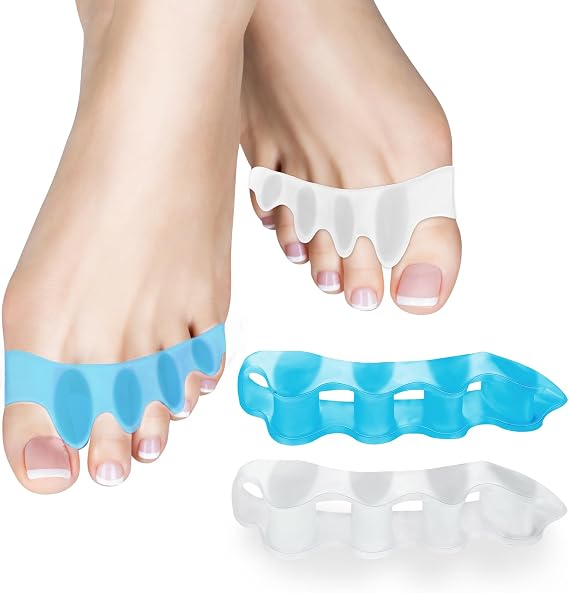 SUNFATT Toe Separator,Gel Toe Spacers for Overlapping Toes