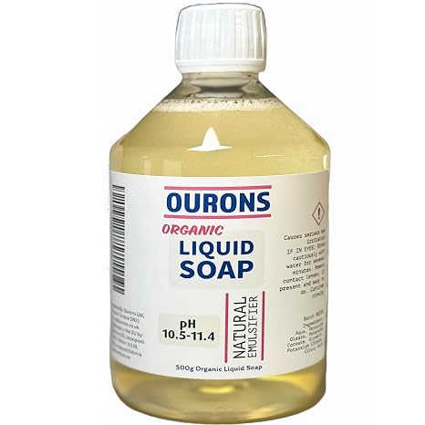 Liquid Soap 500ml – Natural Emulsifier for Neem Leaf Wash & Shine
