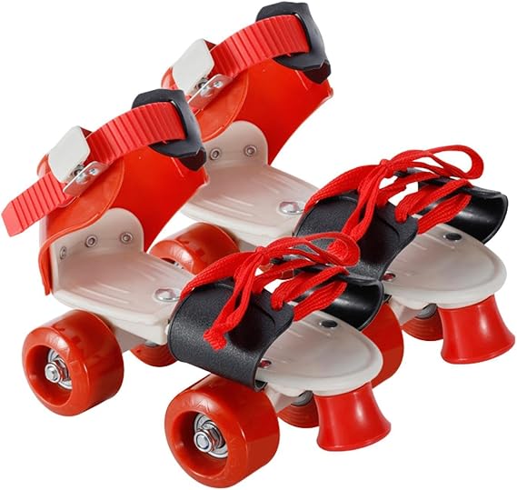 Children's Roller Skates Double Row Design Four Wheels