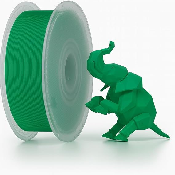 Bambu Lab 3D Printer Filament, 1.75mm PLA 3D Printing Filament Dimensional Accuracy +/- 0.03 mm, Fast Printing RFID PLA, No Warping & Tangling, 3D Print Material 1kg Refill Silver