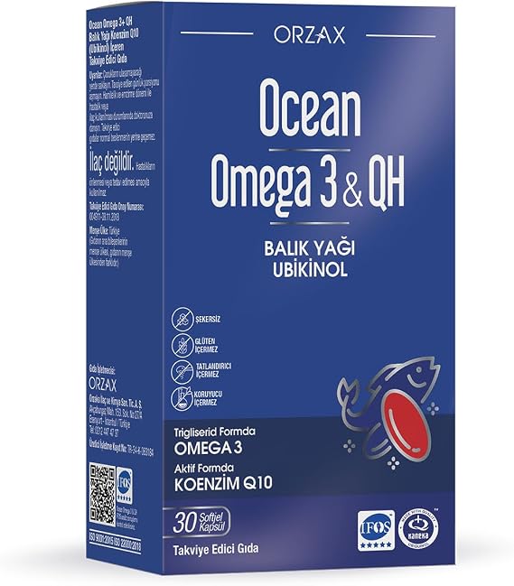 Ocean Omega 3 & QH 30 Kapsül