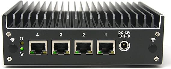 Protectli Vault Pro VP2420-4 Port, Firewall Micro Appliance/Mini PC - Intel Celeron J6412, 2.5G Ports, DDR4 RAM, M.2 SSD Storage, AES-NI, 8GB RAM, 120GB SSD
