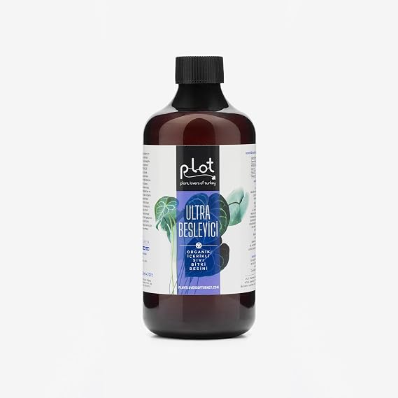 PLOT Ultra Besleyici Bitki Besini 500 ml Çiçekli ve Çiçeksiz Tüm Bitkiler İçin Doğal Sıvı Besin