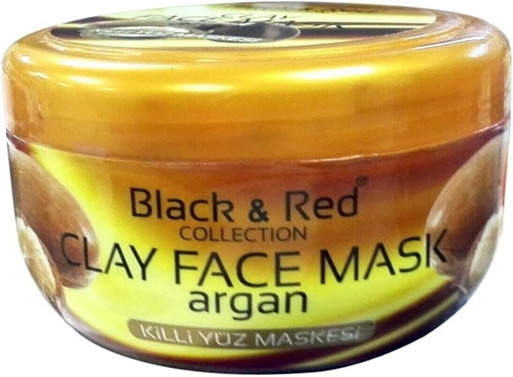 Black Red Clay Face Killi Maske Argan 400ml
