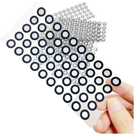 3Dスキャン位置決め磁気ポイント、高反射マーキングポイント簡単に互換性のある3Dスキャナー スキャン精度の向上Inner 6mm outer 10mm 100