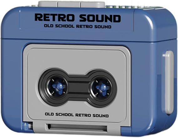 Retro Small Cassettes Player Tape Recorders Small Music Player For On The Go Entertainment Casual Listenings