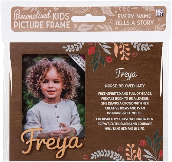 Personalised picture frames (Freya)