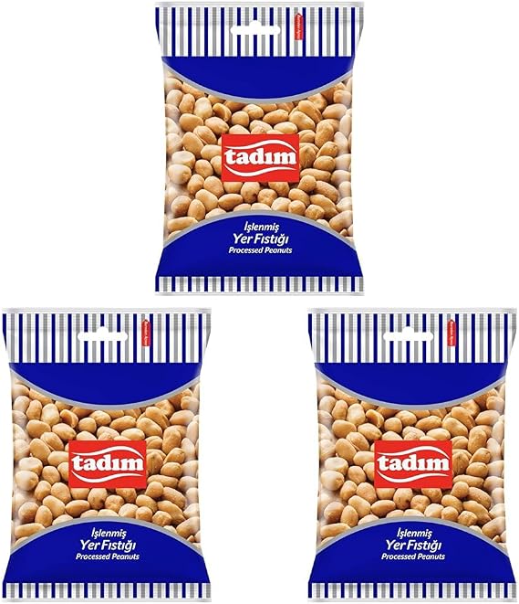 Tadım Yer Fıstığı İşlenmiş 45 Gram 3lü paket