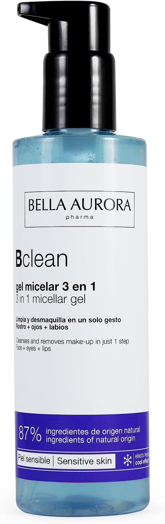 BELLA AURORA Bclean Micellar Gel 3 in 1 Sensitive skin 200 ml