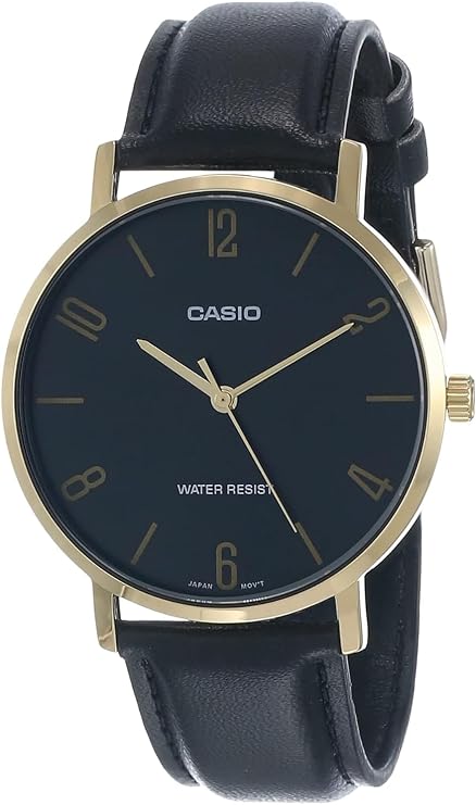 Casio MTP-VT01GL-1B2UDF Kol Saati, Standart, Analog, Altın Sarısı, Erkek