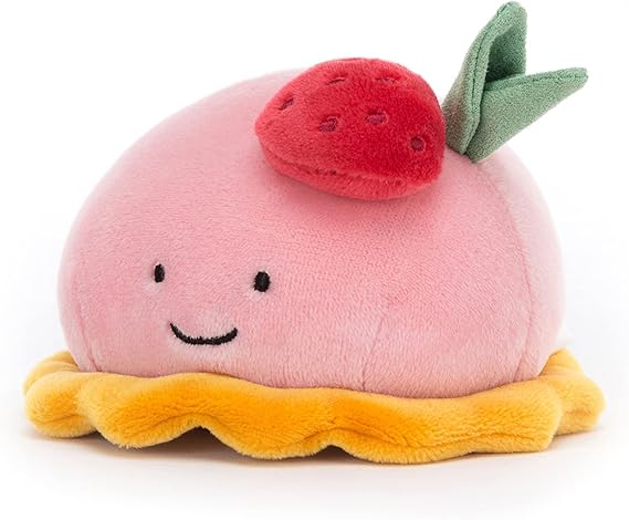 Jellycat Pretty Patisserie Dome Framboise Collectable Plush Decoration