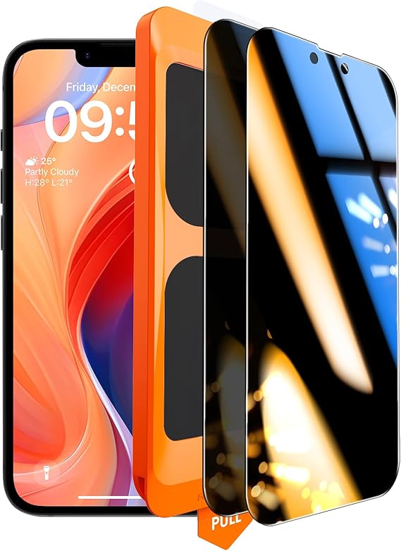 TOCOL Privacy Screen Protector for iPhone 16e