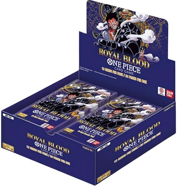 Bandai - One Piece Card Game - Royal Blood (OP-10) Booster Box (24 Packs), Trading Card Game