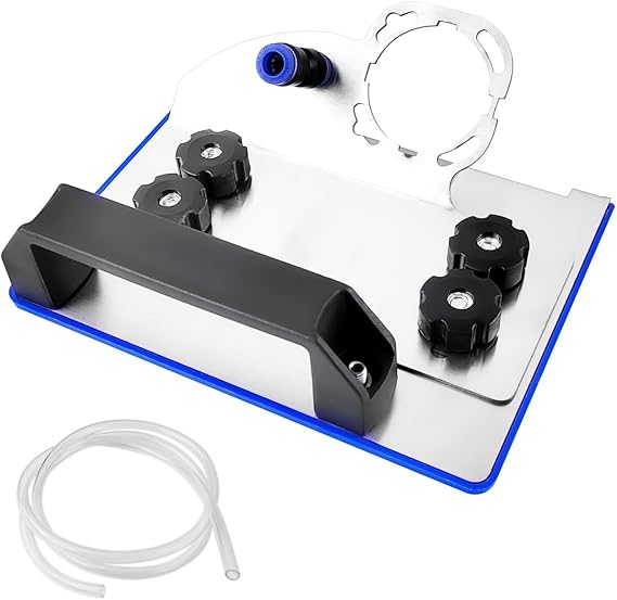 SQLJYU Angle Grinder Holder, Adjustable for Type 100 Grinders, Tile Cutting Machine Holder, Tile Beveling Tool, Tile Cutter 45 Degrees