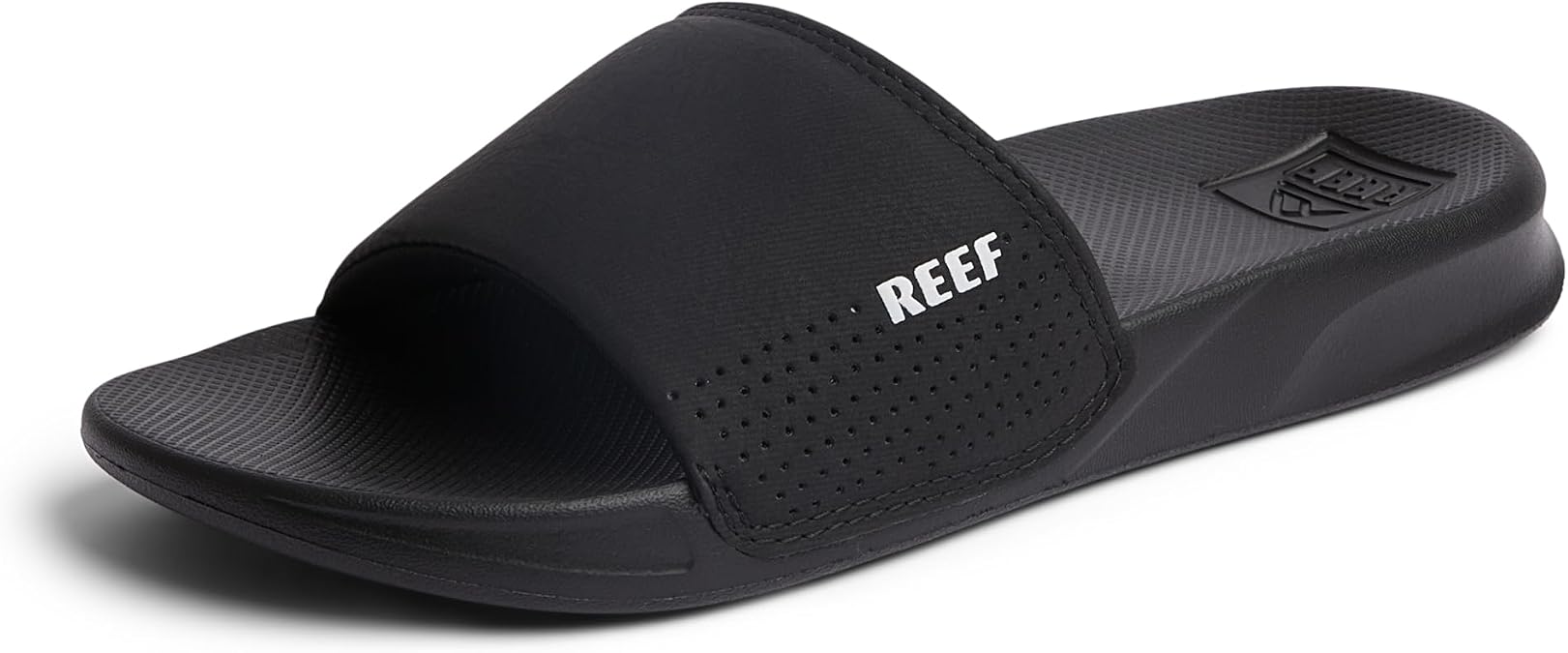 Reef Men's One Slide Sandals/Flip Flops Black