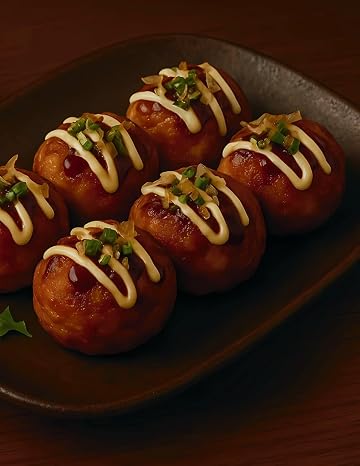Lined Notebook: Delicious Takoyaki: 8.5 x 11 Inches | 100 Lined Pages | Matte Cover | Beautiful Full Wraparound Cover | Perfect for Writing, Journaling, Notes & Everyday Use