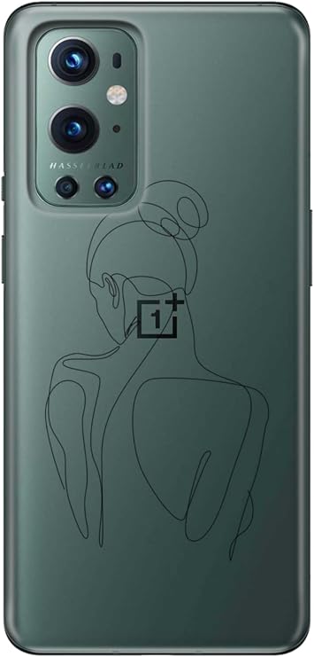 Senada Oneplus 9 Pro ile Uyumlu Kılıf Tio Serisi Resimli Silikon Minimal Karakter