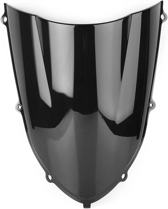 Motorcycle Windshield Windscreen Double Bubble For Kawasaki ZX-10R ZX10R 2004 2005 04 05 ABS Plastic