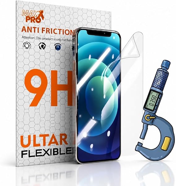 Xiaomi POCO X8 PRO İle Uyumlu Ekran Koruyucu Ekstra Koruma - Maxxpro 0.35 TPU 9H - HD