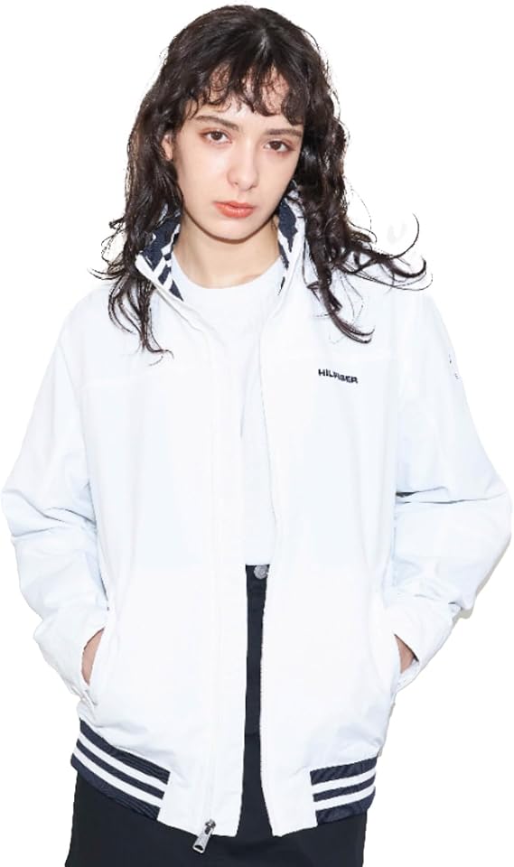 Tommy Hilfiger 7874795 Regatta Jacket, Logo-less Blouson, Unisex Jacket, Outerwear, Nylon Jacket, Black, Navy, White, Beige, white