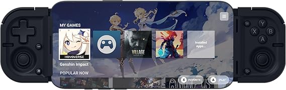Razer Prio 折りたたみ式 USB-C モバイルゲームコントローラー Android&iPhone用