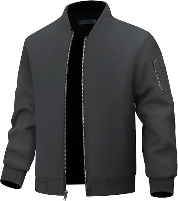 Men's Jacket Baseball Jackets Casual Lightweight Windbreaker Outdoor Sports Clothing Spring Autumn