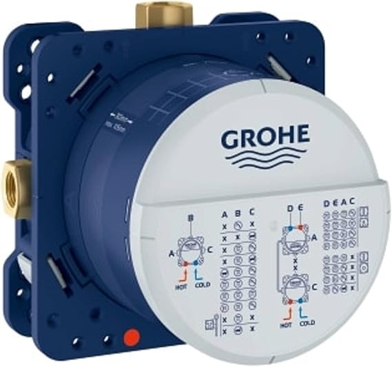 Grohe Rapido Smart Box – Universal Recessed Body, 1/2 Inch, DN 15, 1 Piece (Ref. 35600000)