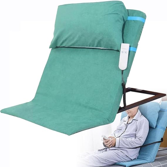 Electric bed backrest with adjustable electric mattress lift (2-80°) for supporting the neck, head and waist in bed,A01