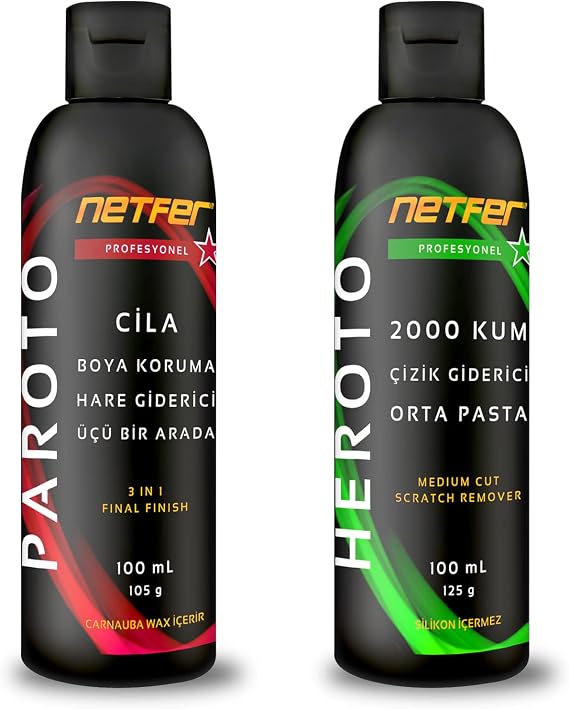 Netfer 2'li Orta Pasta Cila Set - 2x100 mL