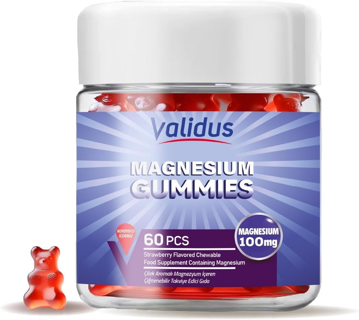 Validus Magnesium 60 Gummies