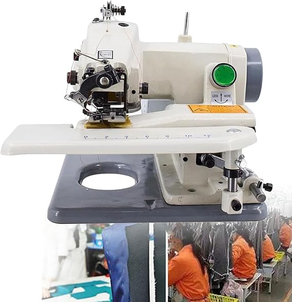 Blind Stitch Hemming Machine with 10 Needles Portable Desktop Blindstitch Sewing Machine, Dressmaker Sewing Machine Blindstitch Hemmer Pedal Professional for Hemming Pants
