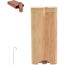One Hitter Storage Box with Metal, Pipe-Handmade Storage Case, suitable for jewelry storage (#B)
