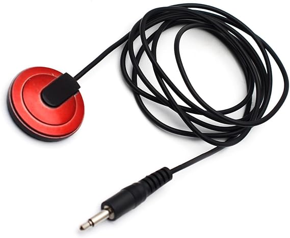 Compact Piezoelectric Mic High Sensitivity Capturing Vibrations True Tone for Instruments Multipurpose Pickup