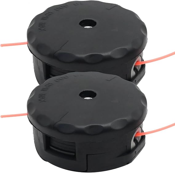 2 Pcs String Trimmer Head, Grass Brush Cutter Head, Replacement for Echo Speed-Feed 400 Head SRM-210 SRM-225 SRM-230