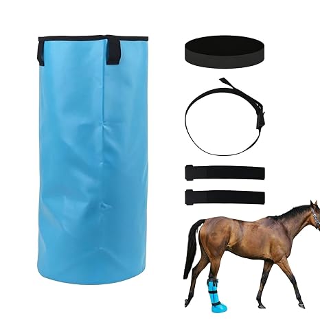 Horse Soaking Boot Protective Leg Care with EVA Pad