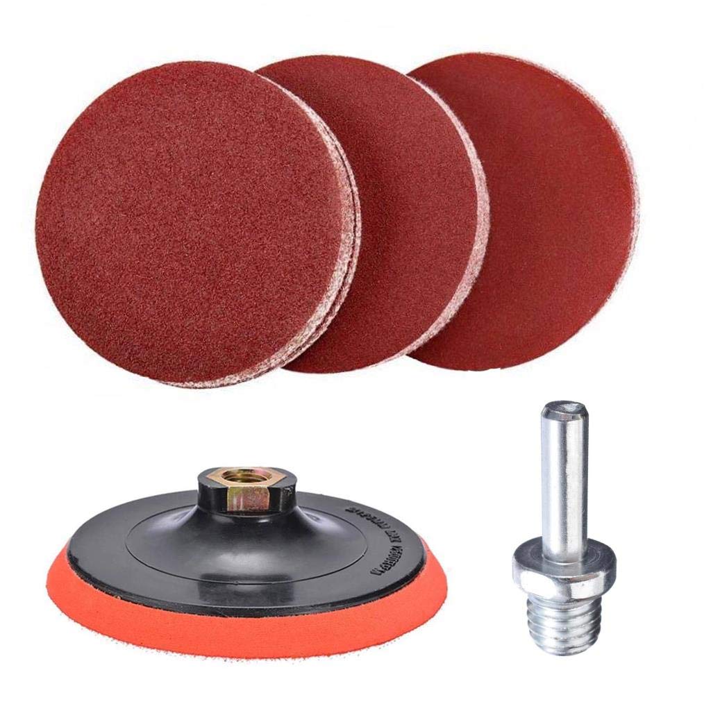 Master Velcro Sanding Set  Drill Apparatus 115 mm 7 Pieces