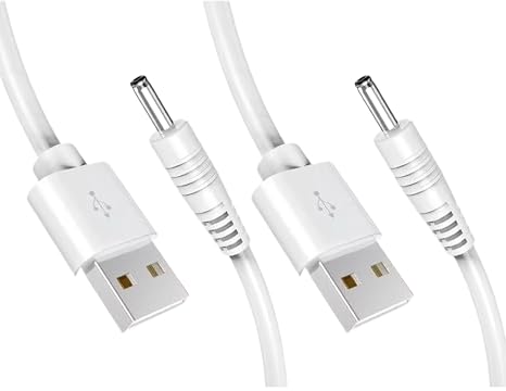 Replacement USB Charging Cable 100 cm Compatible with Electric Toothbrushes Fairywill Sonic FW917 SG508 FW508 FW507 FWP11 FWD1 FWD3, Dnsly, Vekkia, Gloridea, Mornwell