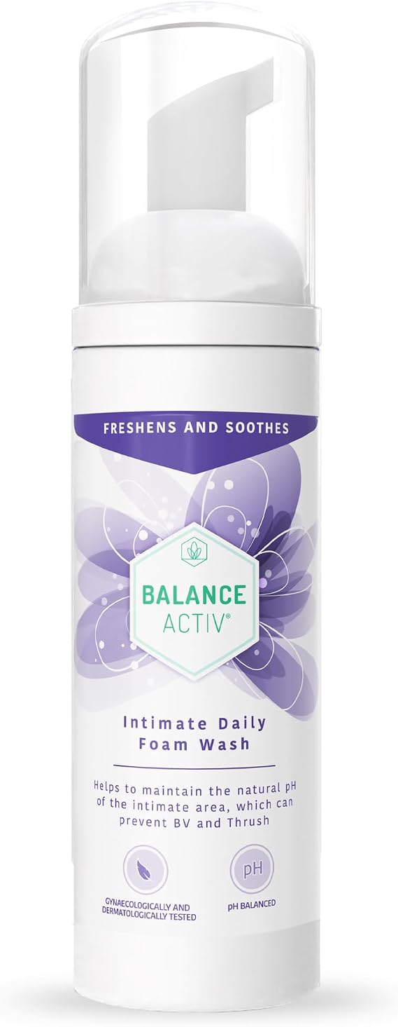 Balance Activ pH Balanced Daily Intimate Foam Wash, 150ml, 1 Pack