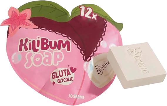 KSerene Kilibum Soap, Gluta Glycolic, 12X Power Whitening, 3x70g