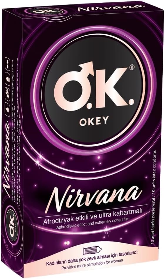 Okey Nirvana Prezervatif 10 Adet