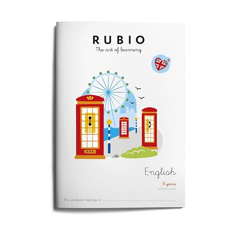 Rubio English 8 years advanced | Cuaderno para aprender y repasar inglés a partir de 8 años (3º. Primaria): 6